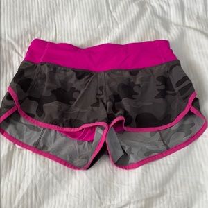 Camo Lululemon shorts